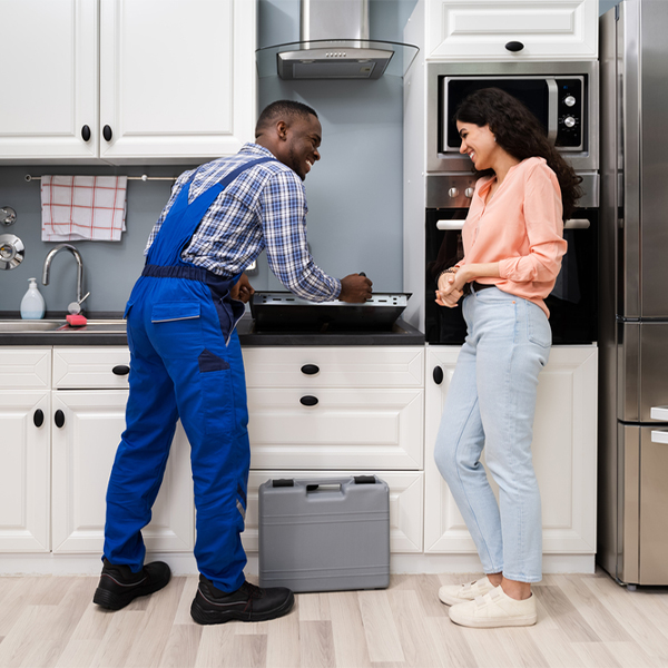 what kind of warranty do you offer on your cooktop repair services in Apple River Illinois